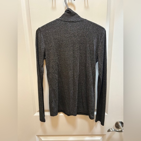 Express Sparkle Turtleneck Top. Size medium - Picture 5 of 5